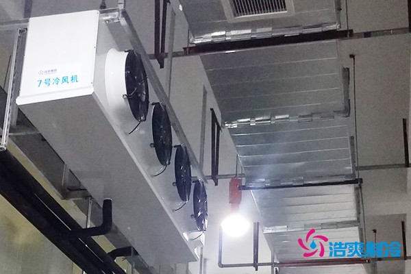 雅安華潤三九藥業(yè)陰涼庫冷風(fēng)機(jī)實拍