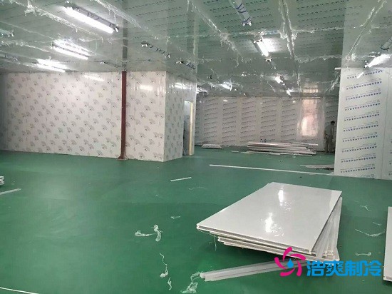 四川核源實業(yè)1000平方核桃氣調保鮮冷庫建造案例